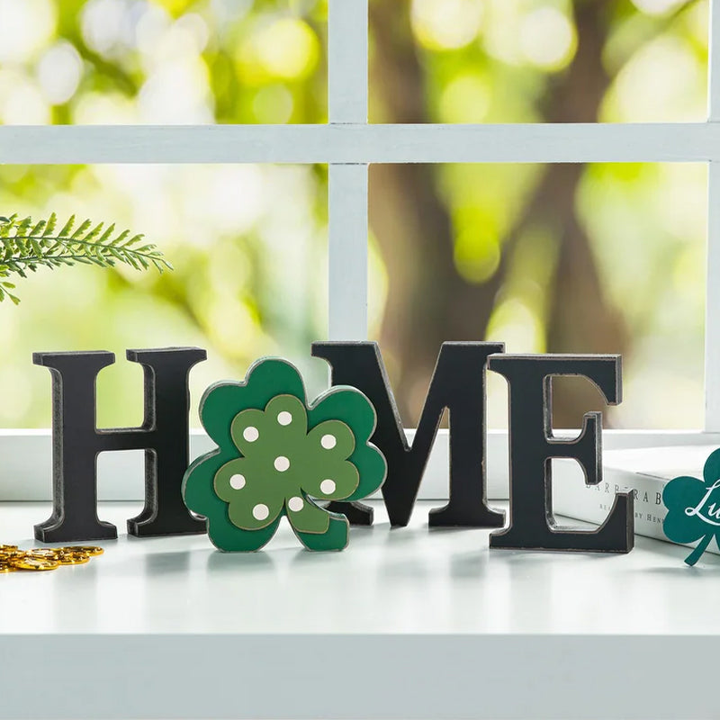 Adorable Wooden Letter Ornaments · HOME Series