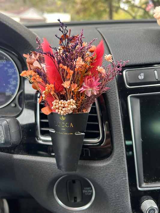 💐Handmade Nontoxic Car Air Freshener | Dried Floral Essential Oil