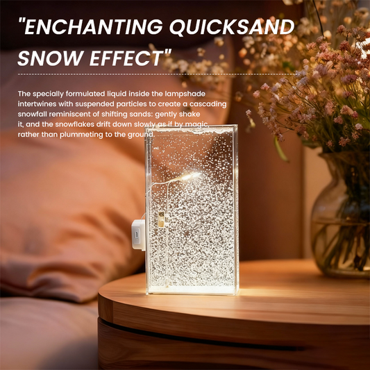 ❄️ Snowy Streetlight DIY Quicksand Lamp