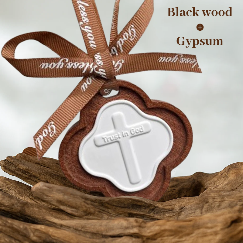 🚗 Wooden Car Incense Pendant