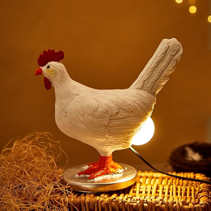 🐔 Cutest Chicken Egg Lamp