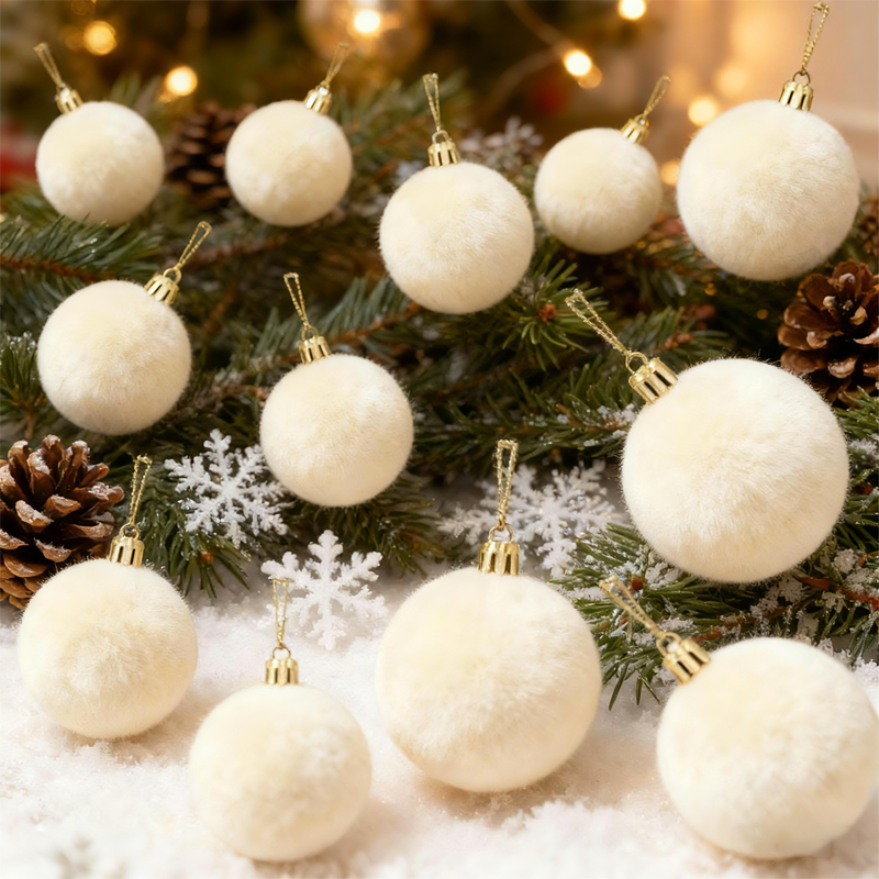 ๐ Velvet Christmas Balls
