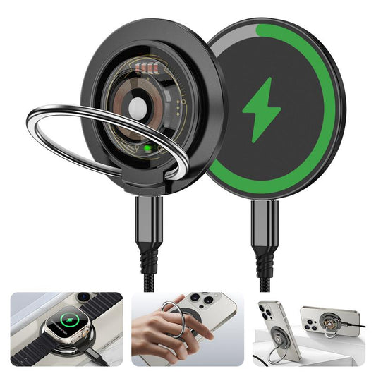 Charging Station for Apple Multiple Devices-3 in 1 Magnetic Wireless Charger