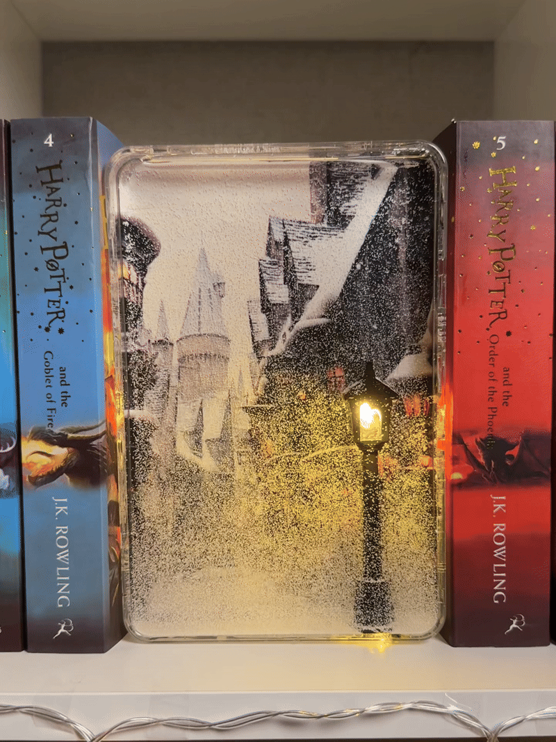 ❄️ Snowy Streetlight DIY Quicksand Lamp