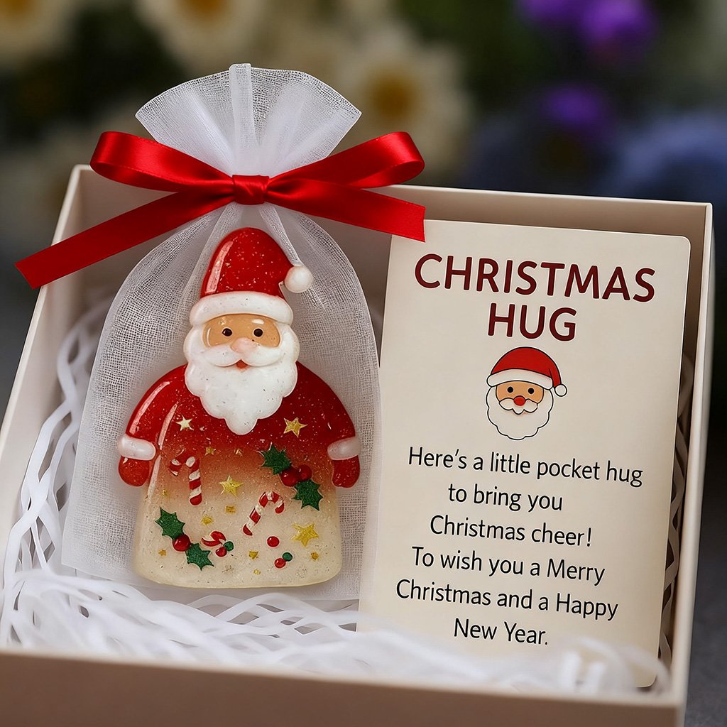 🔥Last Day: BUY 3 GET 1 FREE - 🎁Little Pocket Christmas Hug💕Warm Their Heart This Season
