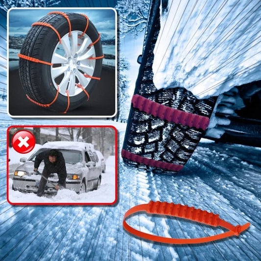 🔥LAST DAY SALE-49% OFF🔥Universal Reusable Anti-skid Nylon Tire Chains