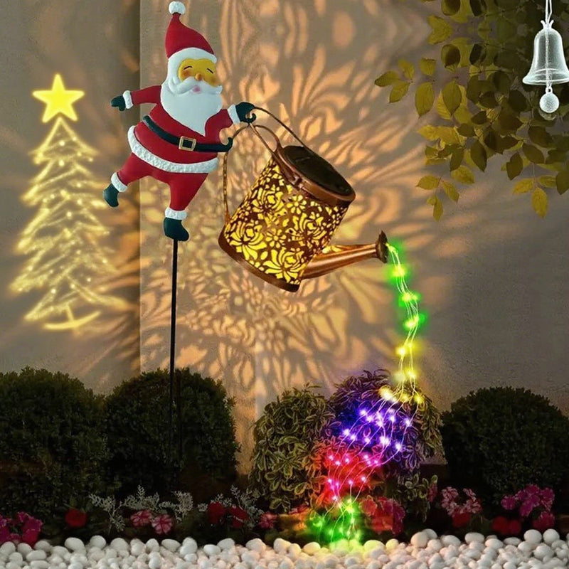 ⏰ Solar Garden Light In The Shape Of Santa Claus🎅🎄