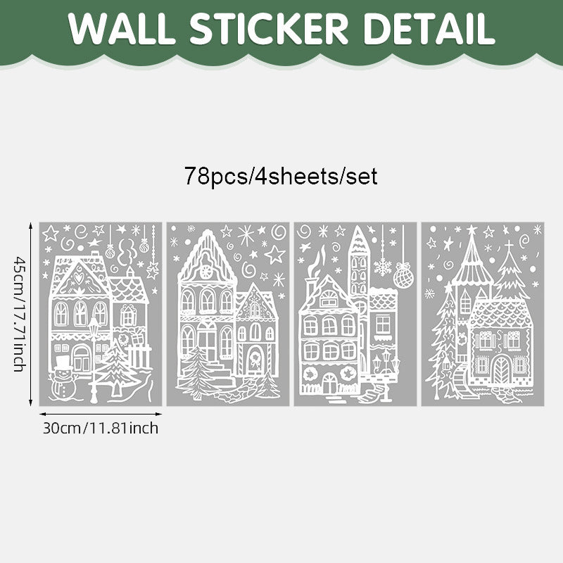 Christmas Village Stickers