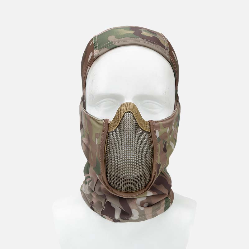 Breathable Steel Mesh Tactical Hood