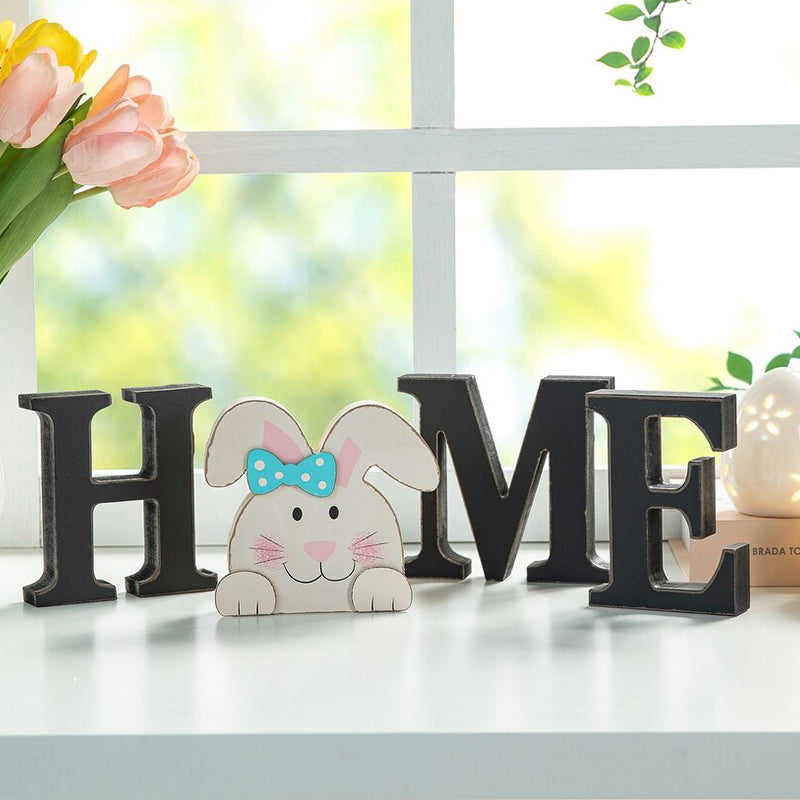 Adorable Wooden Letter Ornaments · HOME Series