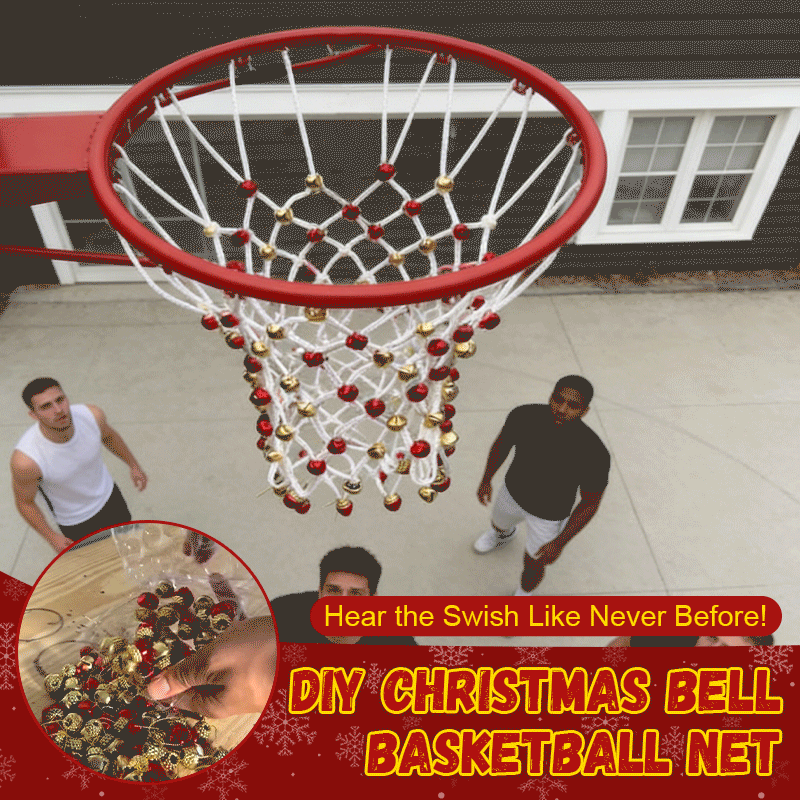 🏀 [Hoops & Jingles] DIY Christmas Bell Basketball Net | Hear the Swish Like Never Before! 🎄✨