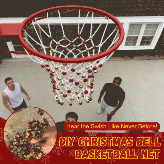 🏀 [Hoops & Jingles] DIY Christmas Bell Basketball Net | Hear the Swish Like Never Before! 🎄✨