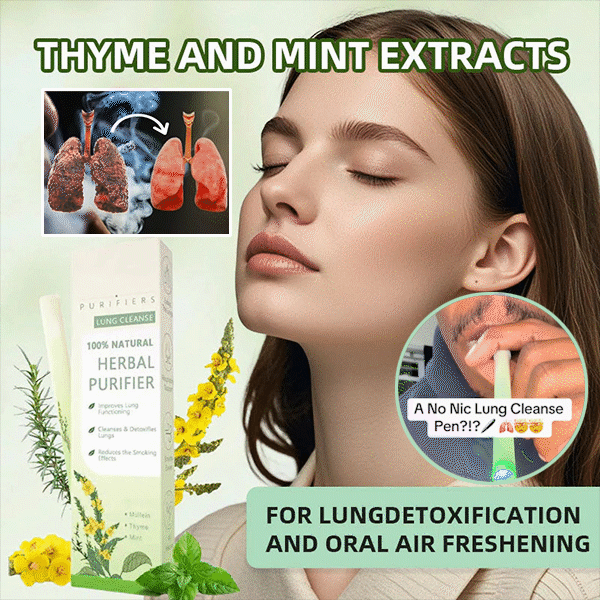 ✨Today only: $11.99🌱 Thyme And Mint Extracts For Lungdetoxification And Oral Air Freshening