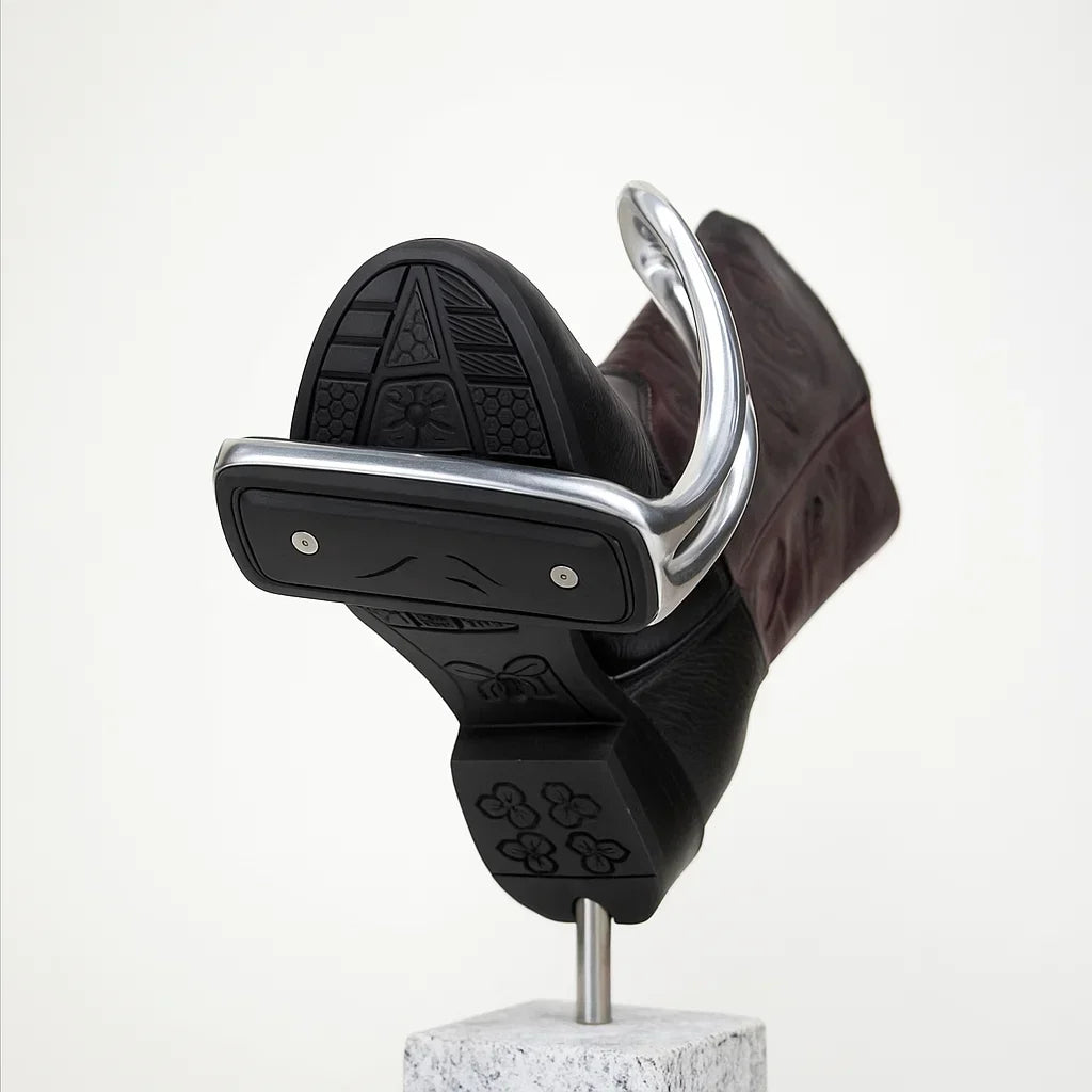 🧲 Magnetic Stirrup with Insoles | No Special Boots Needed