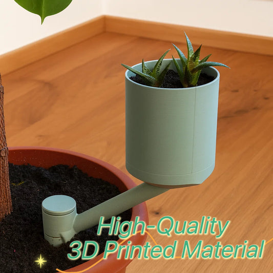 🌱3D Printed Rotating Twist Planter