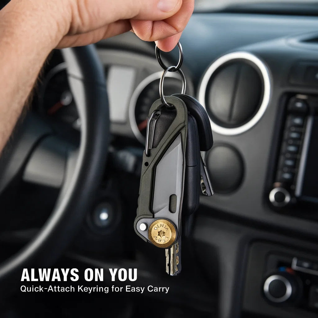 Multi-Function Keychain Tool