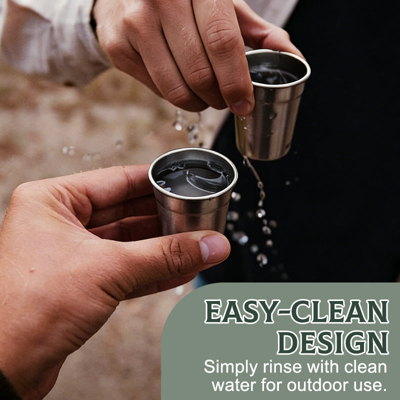 Outdoor Adventure Mini Wine Glass Set: Enjoy exciting moments anytime, anywhere.