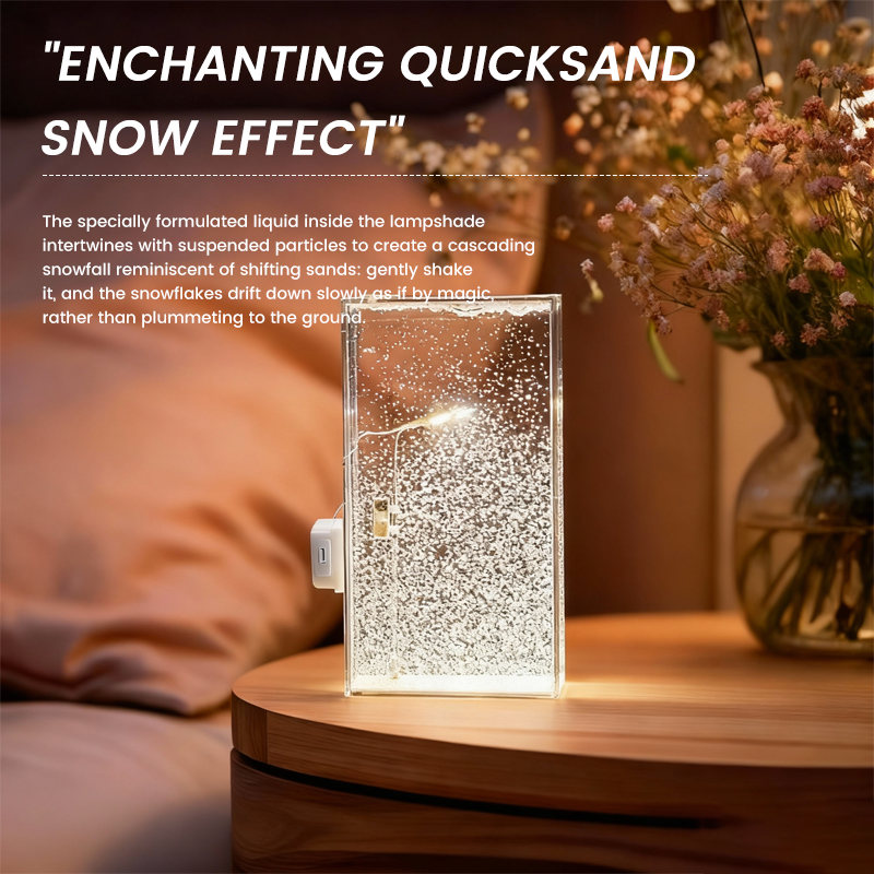 ❄️ Snowy Streetlight DIY Quicksand Lamp