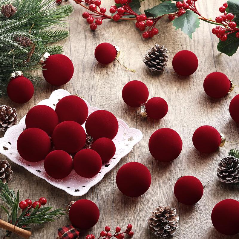 🎄 Velvet Christmas Balls