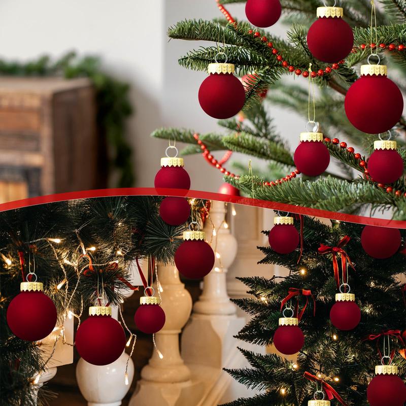 🎄 Velvet Christmas Balls