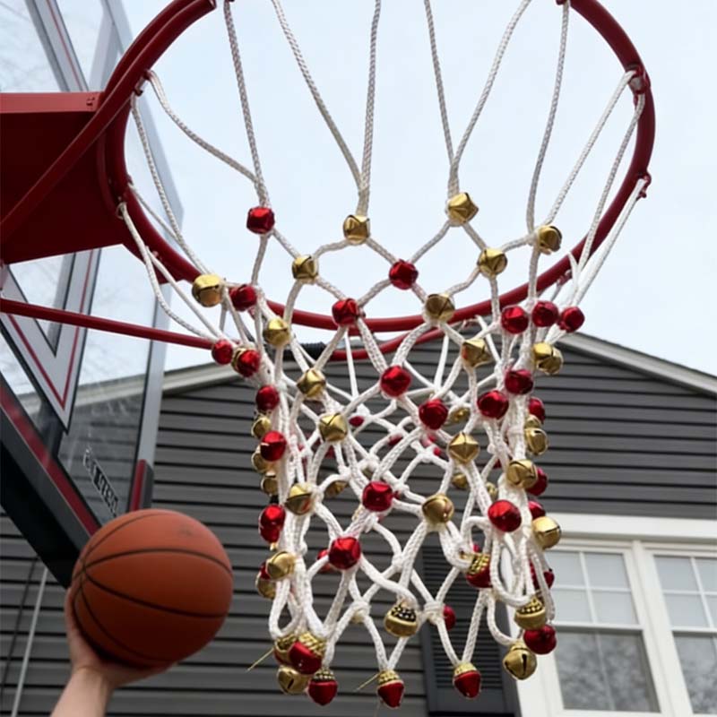 🏀 [Hoops & Jingles] DIY Christmas Bell Basketball Net | Hear the Swish Like Never Before! 🎄✨
