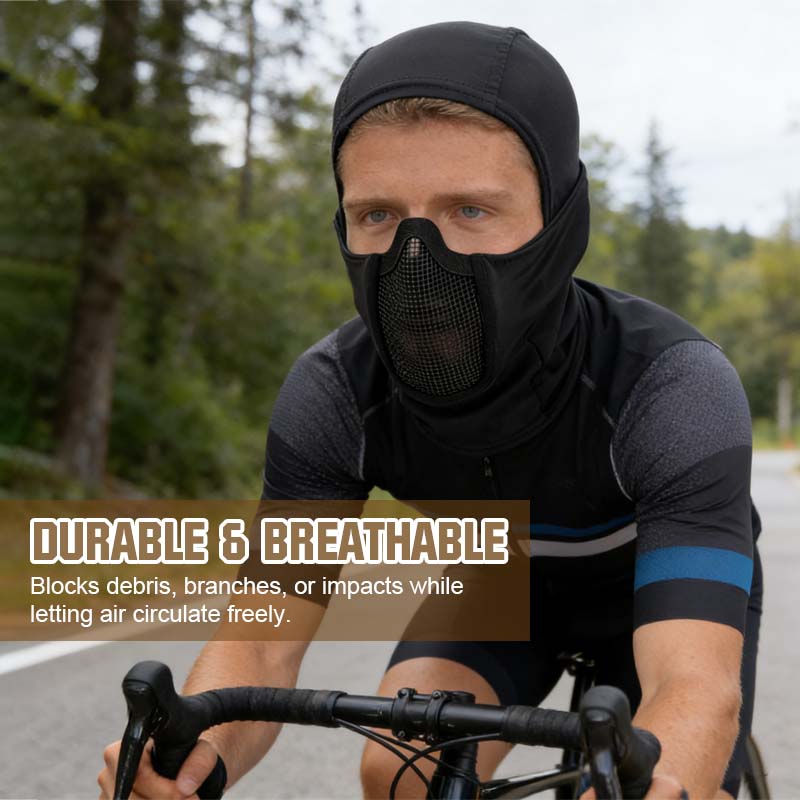 Breathable Steel Mesh Tactical Hood