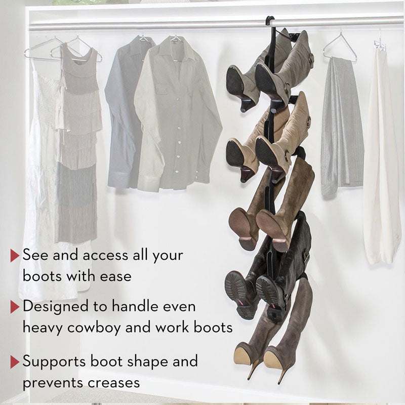 Boot Organizer for Closet