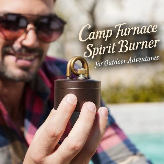 🏕️ Camp Furnace Spirit Burner for Outdoor Adventures