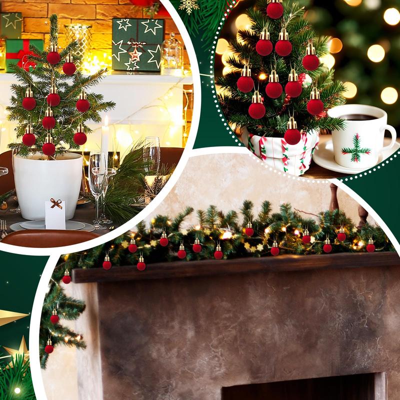 🎄 Velvet Christmas Balls