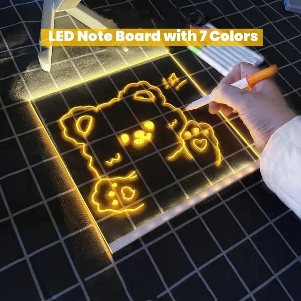 🎁Creative Rewritable Acrylic LED Message Board 🎨