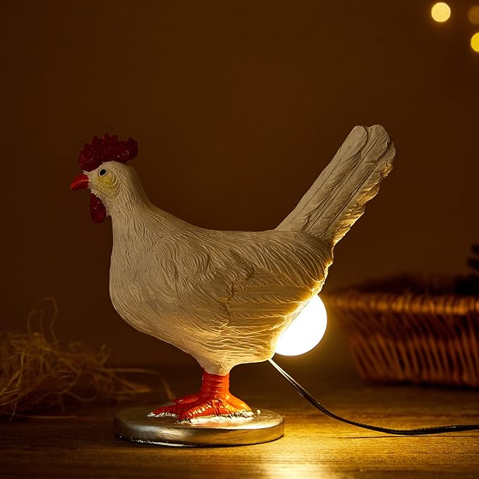 🐔 Cutest Chicken Egg Lamp