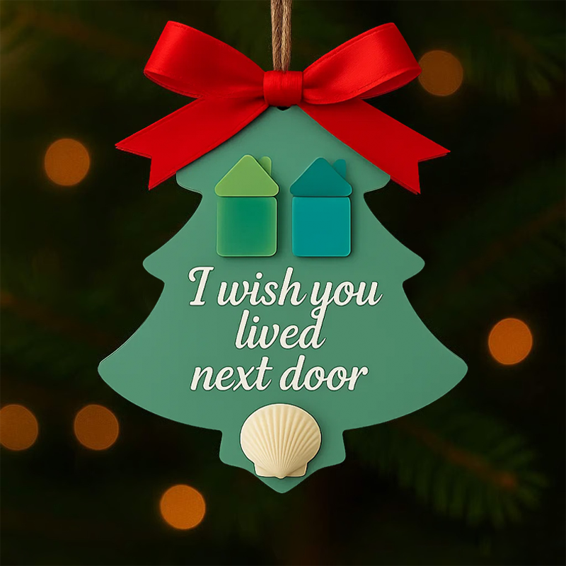 🎄✨ Heartfelt Sea Glass Christmas Ornaments