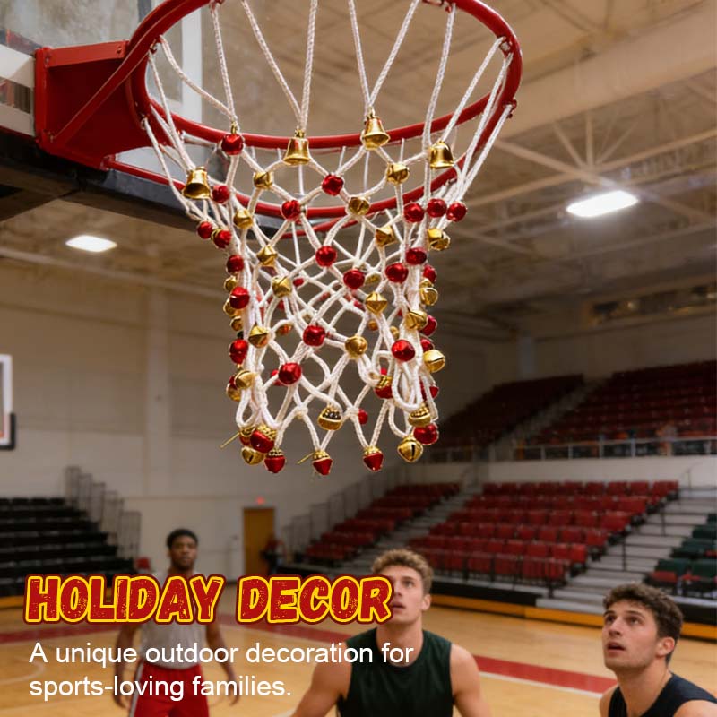 🏀 [Hoops & Jingles] DIY Christmas Bell Basketball Net | Hear the Swish Like Never Before! 🎄✨