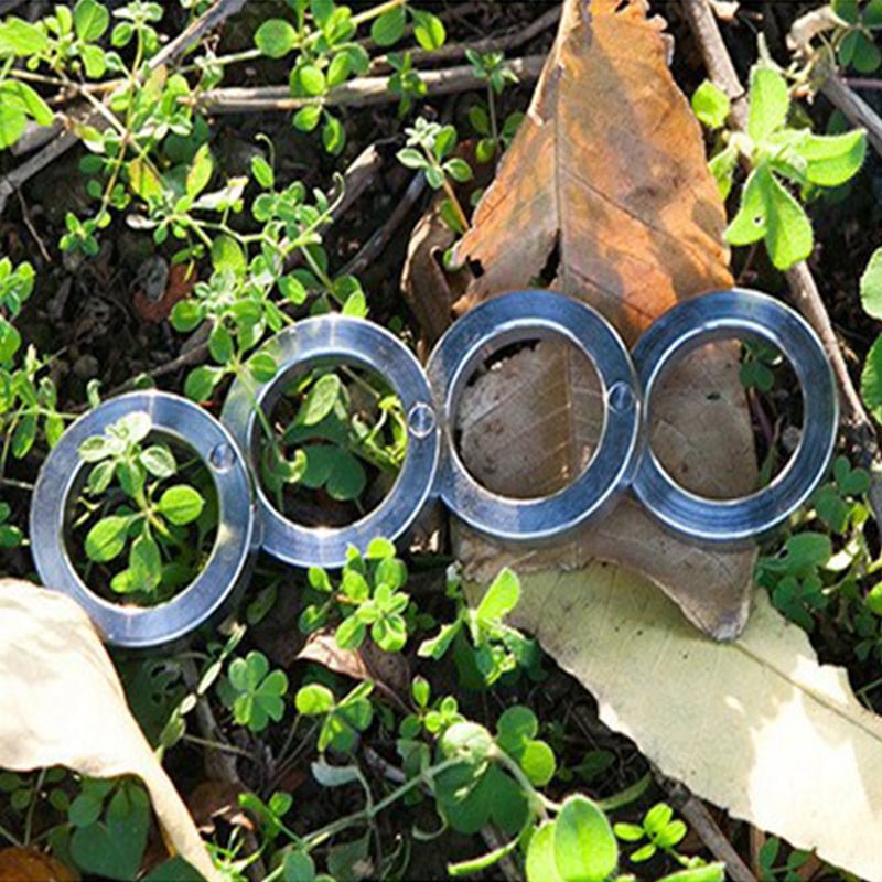 Stainless Steel Folding Finger Ring