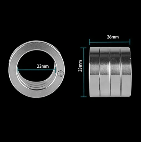 Stainless Steel Folding Finger Ring