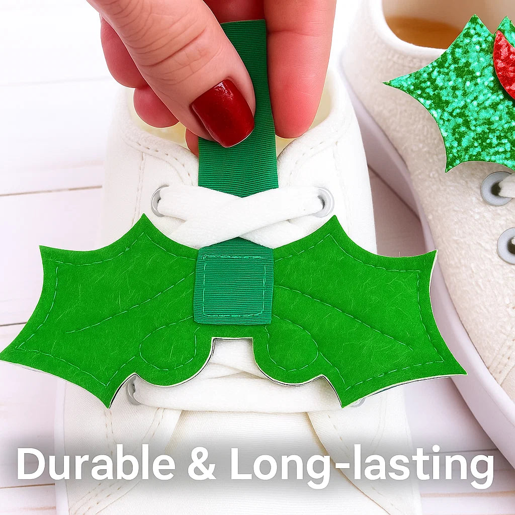 🎄 Holiday Sparkle Shoe Clip