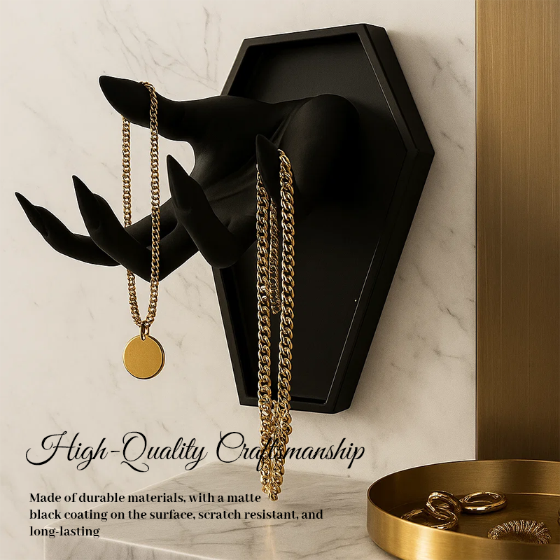 Gothic Hand-Shaped Jewelry Holder