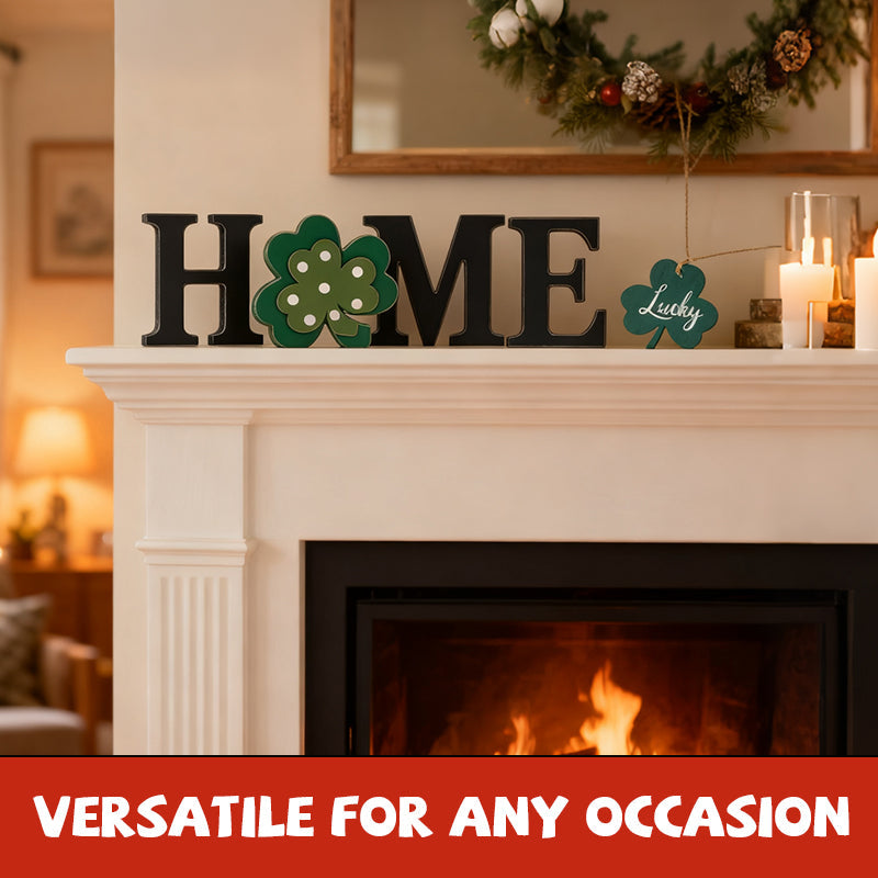 Adorable Wooden Letter Ornaments · HOME Series