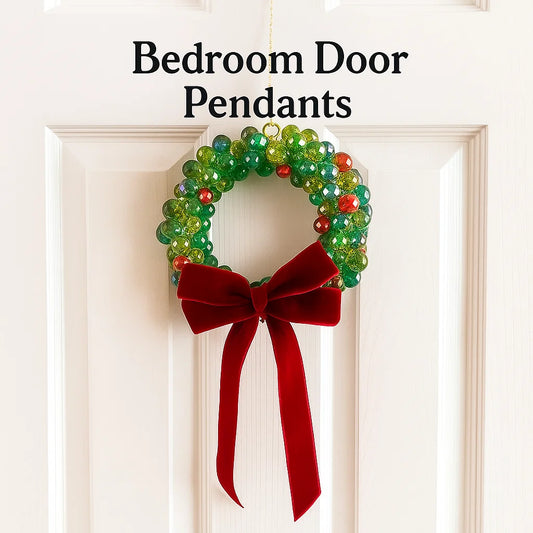 ✨ Handmade Beaded Pendant Bow Design for Car Interior Decoration