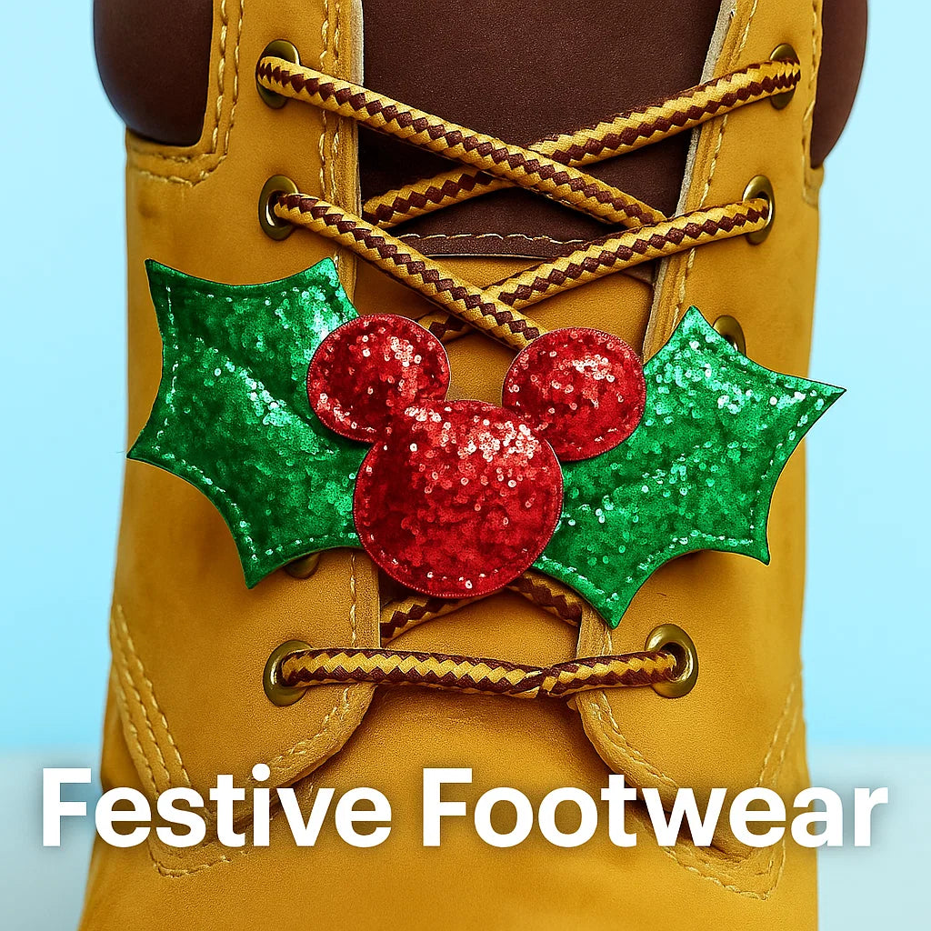 🎄 Holiday Sparkle Shoe Clip