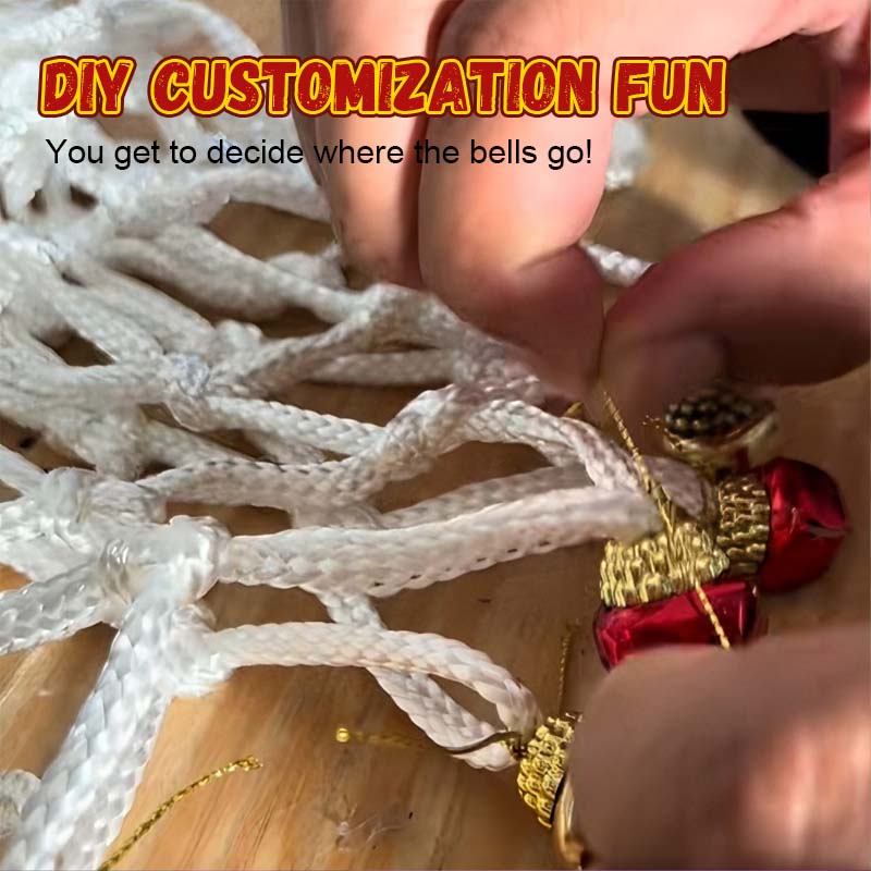 🏀 [Hoops & Jingles] DIY Christmas Bell Basketball Net | Hear the Swish Like Never Before! 🎄✨