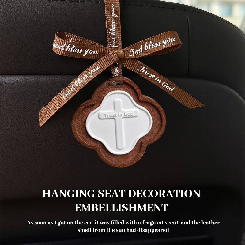 🚗 Wooden Car Incense Pendant