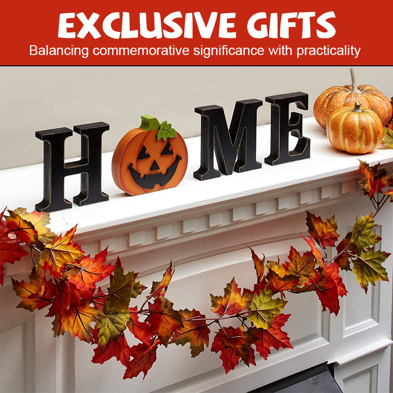 Adorable Wooden Letter Ornaments · HOME Series