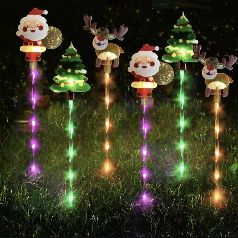 🎄🎁 6-pack of moving Christmas lights
