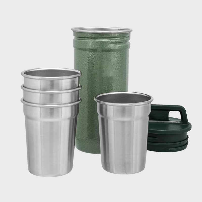 Outdoor Adventure Mini Wine Glass Set: Enjoy exciting moments anytime, anywhere.