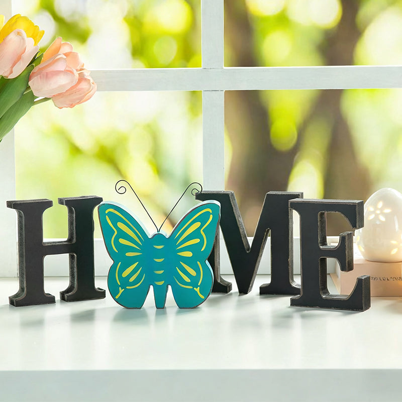 Adorable Wooden Letter Ornaments · HOME Series
