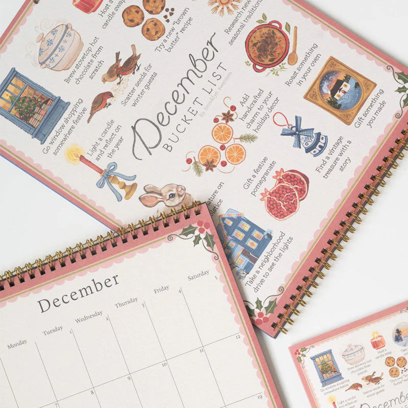 2026 Bucket List Calendar