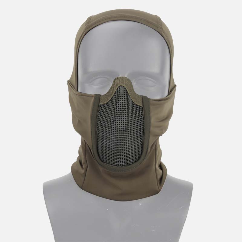 Breathable Steel Mesh Tactical Hood
