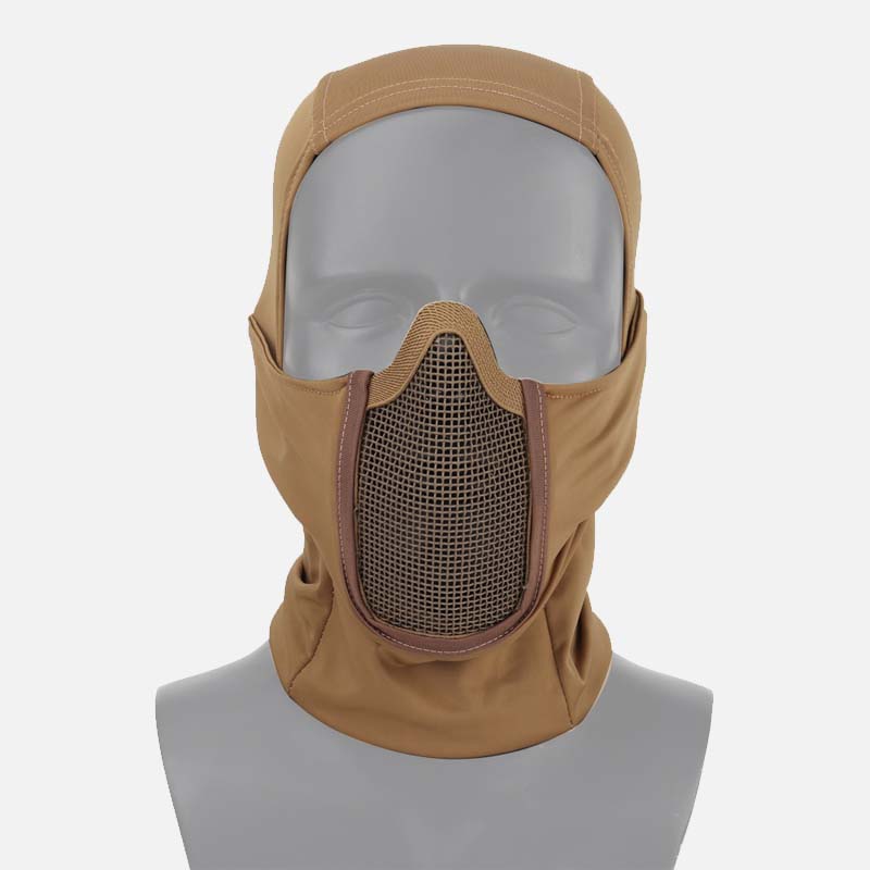 Breathable Steel Mesh Tactical Hood