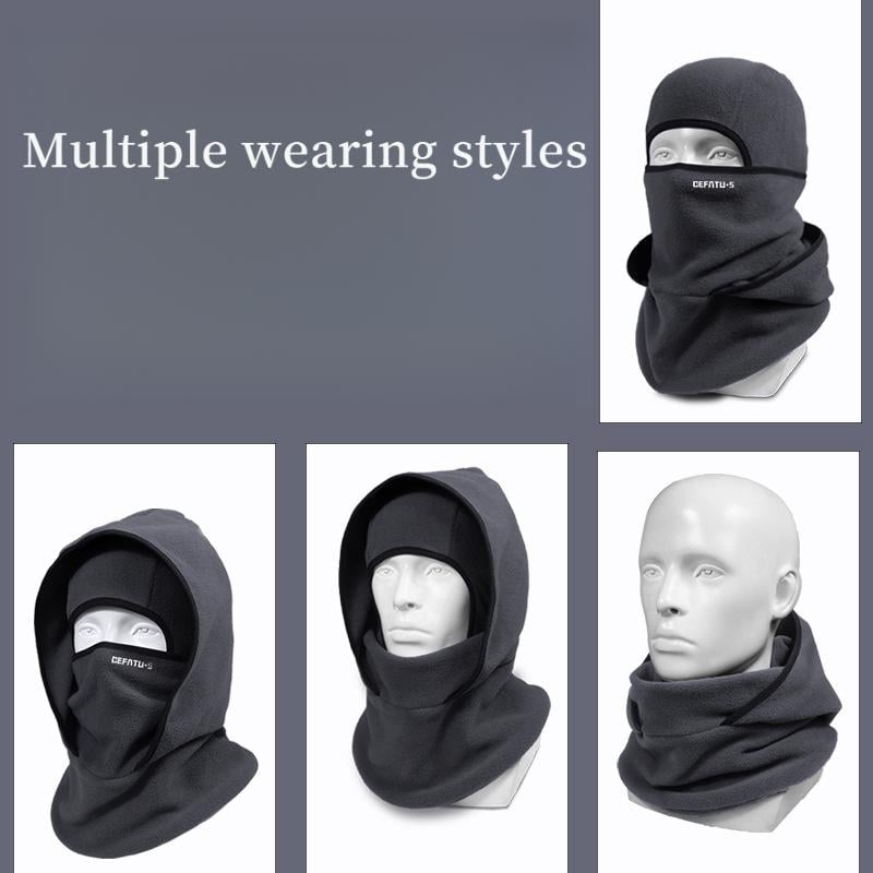 ❄️ Outdoor Winter Warm Hat Neckband Integrated Cycling Mask
